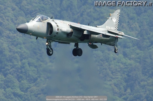 2005-07-15 Lugano Airshow 213 - Sea Harrier GR7